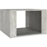 vidaXL Nachtschrank Betongrau 57 x 55 x 36 cm Grau