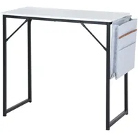 Wellhome Well Home Schreibtisch mit Dokumentenhalter in gebrochenem Weiß,