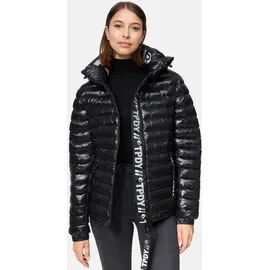 trueprodigy Adan F Damen, Steppjacke hochschließender Kragen schwarz, XS, - Schwarz - XS