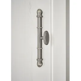 Home Affaire Wohnwand RAVENNA, (4-St), im romantischen Landhausstil, Griffe aus Metall, Softclose-Funktion weiß