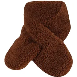 Heatkeeper - Babyschal Winter - Teddywolle - Mittelbraun braun 73-86cm 1-2J