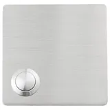 HEIDEMANN 70548 Klingeltaster 1fach Edelstahl 48 V AC/2 A