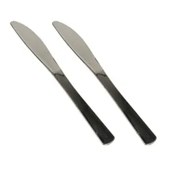 10 Messer Metall Optik