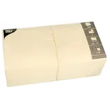 Papstar Servietten 3-lagig 1/4-Falz 40 cm 250 Stück gold, 40x40 cm