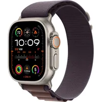 Apple Watch Ultra 2 GPS + Cellular 49 mm Titangehäuse natur, Alpine Loop indigo S