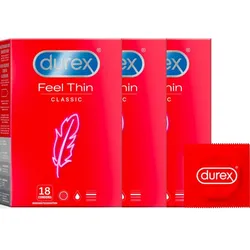 Durex Feel Thin Kondome 3x18 St.