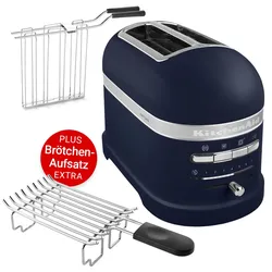 KitchenAid Artisan 2-Scheiben-Toaster 5KMT2204EIB mit Brötchen-Aufsatz 5KTBW