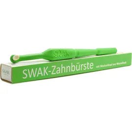 SWAK 3.4 - Miswak - Lindgrün, Handzahnbürste, Naturzahnbürste, Biozahnbürste