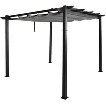 Proregal Pergola 3 x 3 m Grau