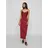 VILA Maxikleid rot 40