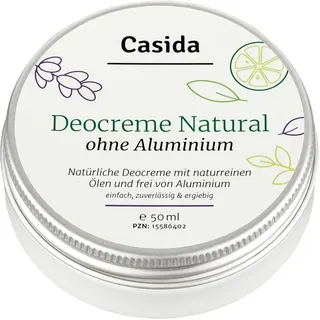 Casida GmbH Deo Creme Natural ohne Aluminium 50 ml