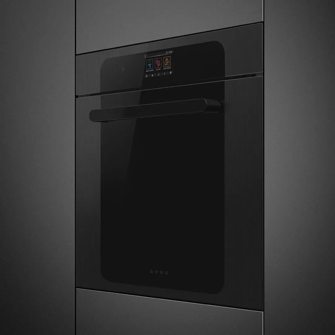 Smeg SO6204APB Einbau-Backofen mit Mikrowelle und Dampfgarfunktion