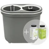 Spülboy NU® water+ SET Gläserspülgerät inkl. Spültabletten Bürstenrein