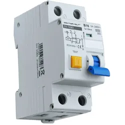 FI/LS Schalter RCBO B16A 2P 30mA 6kA Typ AC FI-Schalter LS-Schalter Doktorvolt 5583
