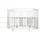 roba Laufgitter 6-eckig 106 x 121 cm weiß Bodenfarbe miffy