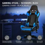 ML-Design Gaming Stuhl mit Fußstütze