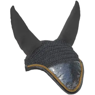Rhinegold 662-F-GREY Paillettenschleier, grau, Volle Größe