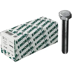 E-NORMpro Sechskantschrauben DIN 933 8.8 galZn M5x16 HP (Inh. 500 Stück)