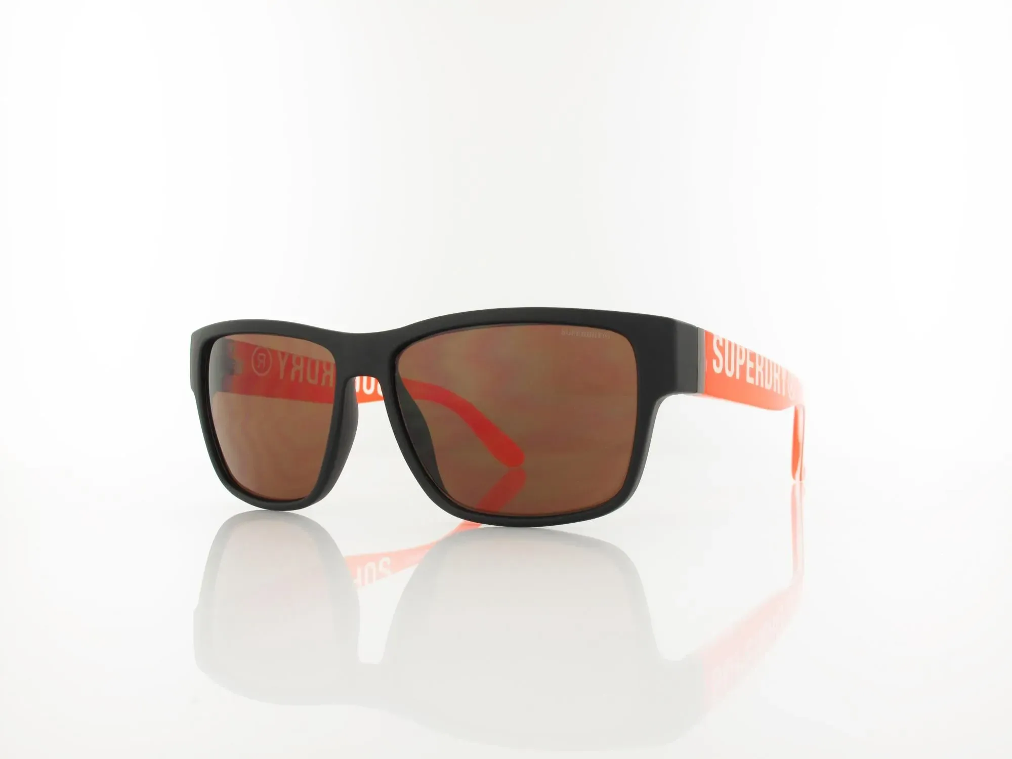 Superdry SDS-5047 127 57 schwarz matt orange / brown