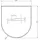 Hark Bodenplatte Halbrund Glas 1300 x 1230 x 8 mm transparent