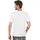 TRIGEMA T-Shirt TRIGEMA "TRIGEMA T-Shirt mit Knopfleiste DELUXE Baumwolle", Herren, Gr. S, weiß, Single Jersey, 100% Baumwolle, normal, ohne Ausschnitt, Shirts T-Shirt