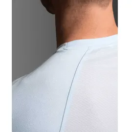 2XU Aero Mesh Kurzarm-t-shirt - Moonstone - XL