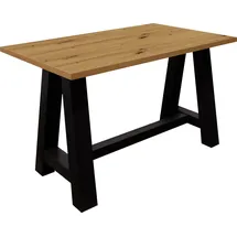 Mäusbacher Bartisch 160 x 105 x 70 cm Schwarz/Asteichefarben