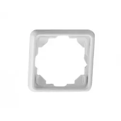 Somfy 9700101 Abdeckrahmen 1-fach Jung LS 990 weiß