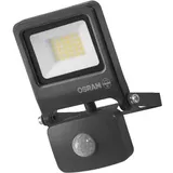 OSRAM LED-Außenstrahler Endura Flood, 30W 4000K, 2.700 lm, Bewegungsmelder, Netzbetrieb, dunkelgrau