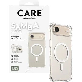 Panzer Glass iPhone Air Fashionable Case Samba transparent mit Weiß