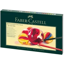Faber-Castell Polychromos Farbstifte 20 + 4 St. inkl. Zubehör
