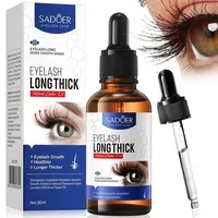Wimpernserum,Wimpernserum mit pflegenden Inhaltsstoffen,tägliche Conditioner Essenz,mit Wimpernbürste,Leicht aufzutragendes,Für sichtbar dichtere und schöne Wimpern