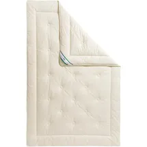 fan Naturhaarbettdecke FAN "Wolle Anti Milbe", weiß, B:135cm L:200cm, Bezug: 100% Baumwolle. Füllung: 97% Wolle, 3% sonstige Fasern, Bettdecken, reizfreier Schlafkomfort durch Milben-Ausrüstung