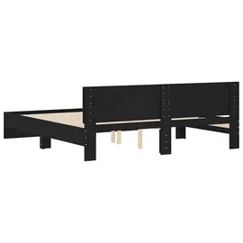 vidaXL 160 x 200 cm Schwarz