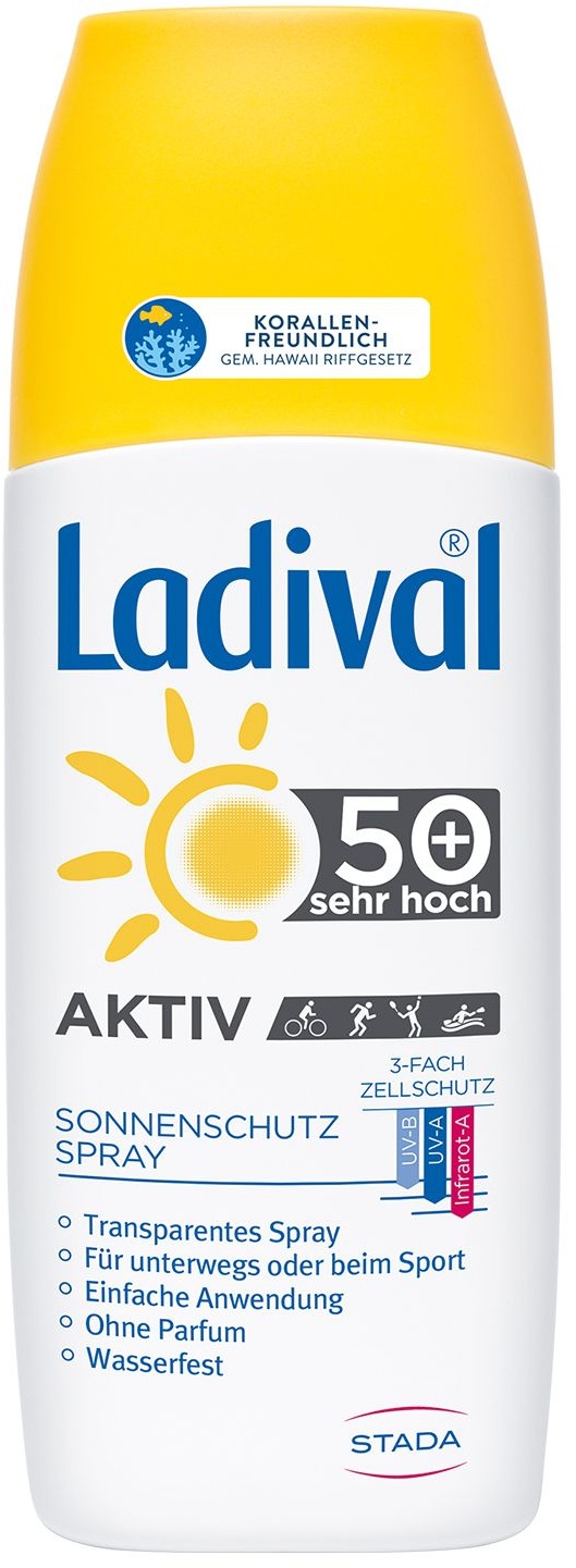 Ladival® Aktiv Spray Sonnenschutz Lsf50+