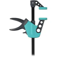 WOLFCRAFT Einhandzwinge Metall 150 mm blau
