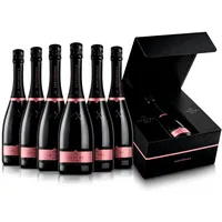 Sant'Orsola Prosecco D.O.C.Rosè Brut LX Schaumwein Italien Rosewein 6 Flaschen (6 x 0.75 l)