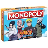 USAOPOLY Monopoly Naruto Monopoly-Spiel zum Sammeln, mit japanischer Manga-Serie, vertraute Orte und ikonische Momente aus der Anime-Show, mehrfarbig