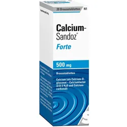 Calcium-Sandoz forte 500mg