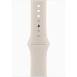 Apple Watch Series 9 GPS 45 mm Aluminiumgehäuse polarstern, Sportarmband polarstern M/L