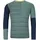Ortovox 185 Rock'N'Wool Long Sleeve Unterwäsche Herren arctic grey- XL