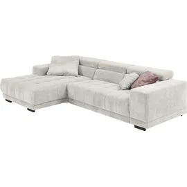 die planbar Eckcouch Polyester 3-Sitzer Beige