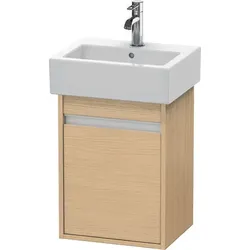 Duravit Waschtischunterschrank wandhängend „Ketho“ 40 × 55 × 32 cm in Eiche Natur