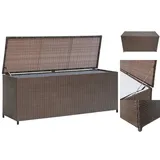 vidaXL Braun 120x50x60 cm Poly Rattan