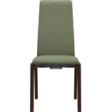 Stressless® Polsterstuhl Laurel, High Back, Größe M, mit abgerundeten Beinen in Walnuss grün