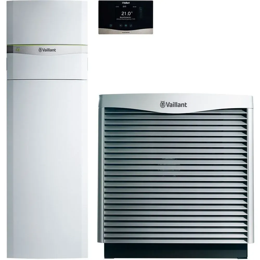 Vaillant Wärmepumpenpaket 4.6204 flexoCOMPACT exclusive VWF 58/4 mit aroCOLLECT Luft-Kollektor