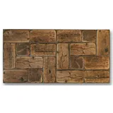 Grace Baltic - 3D Wandpaneele für Innenwanddekoration Nicht klebende dünne und elastische PVC-Paneele Innenwanddekoration Wandtätowierungen Material PVC 3D (12 Stück / 5.52 m2), Kiefer