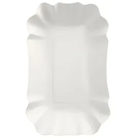 Papstar Schalen Pappe eckig 9 cm x 14 cm x 3 cm 1500 St. Weiß