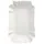 Papstar Schalen Pappe eckig 9 cm x 14 cm x 3 cm 1500 St. Weiß