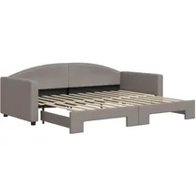 vidaXL Tagesbett 90 x 200 cm Grau